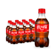 plus会员、需首购、掉落券:可口可乐汽水 碳酸饮料 300ml*12瓶 整箱装*4件