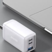 88VIP会员：Anker 安克 A2667 氮化镓充电器 双Type-C/USB-A 65W 白色