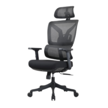 菲迪-至成人体工学椅电脑椅子可躺电竞椅久坐舒适家用办公座椅老板椅学习椅 海绵座垫+2D扶手3D腰托-黑升级版