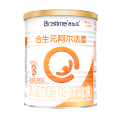 合生元（BIOSTIME）阿尔法星 幼儿配方奶粉 3段(12-36个月) 400克