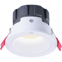 雷士（NVC）led射灯客厅天花筒灯嵌入式铝材白色7瓦暖白开孔75-80mm【春华】