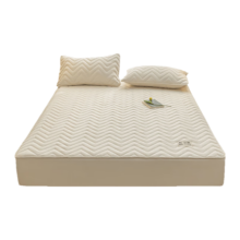 名创优品（MINISO）抗菌床垫床褥1.5x2米 夹棉软褥子可折叠榻榻米床垫宿舍床垫79.9元 (月销1000+)