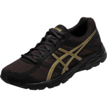亚瑟士ASICS入门缓震跑鞋男舒适透气运动鞋  GEL-CONTEND 4 黑色/金色 42.5