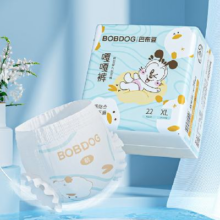 PLUS会员：BoBDoG 巴布豆 嘎嘎裤 纸尿裤-XXL-20片*4件