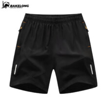 PLUS会员：bakelong 巴克龙 冰丝裤子男运动速干休闲裤短裤*2件