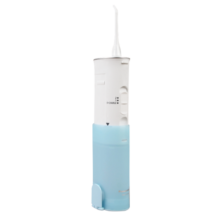 松下（Panasonic）家用充电式冲牙器便捷式水牙线洗牙机电动口腔清洁牙齿冲洗器牙齿清洁器 生日礼物送男女友 EW-ADJ4 蓝色 1支喷头