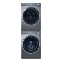 再降价、预售、PLUS会员：Haier 海尔 云溪176PLUS洗烘套装 10Kg精华洗2.0直驱滚筒洗衣机+双擎热泵烘干机 紫外线除菌 176PLUS+176XS