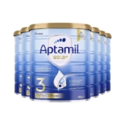 百亿补贴：Aptamil 爱他美 金装版 婴幼儿奶粉 3段 900g*6罐