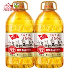 九三 非转基因 一级大豆油 食用油 5L*2桶装