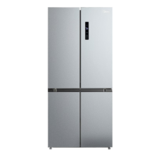 美的（Midea）冰箱双开门 慧鲜系列 480L对开门十字门四门 双变频一级能效大容量风冷无霜净味智能冰箱 以旧换新 BCD-480WSPZM(E)