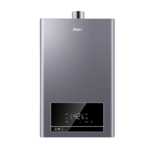 海尔（Haier）燃气热水器天然气家用强排式防冻洗浴智能变升无级变频水伺服恒温厨房节能省气多点供水TE7星河 13L 【精准控温】 星河