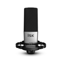 iSK  S700 免电源麦克风5V供电 专业喊麦主播直播视频会议设备声卡套装 网络K歌录音话筒 电脑台式机通用