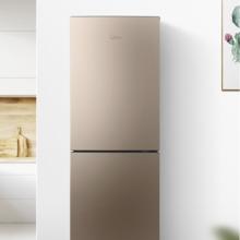 Midea 美的 185升两门二门双开门节能低噪租房小型家用电冰箱风冷无霜小机身大容量