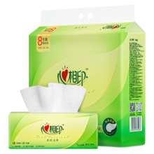 心相印抽纸【肖战同款】茶语丝享 真M码3层120抽*8包 纸巾（新旧交替）