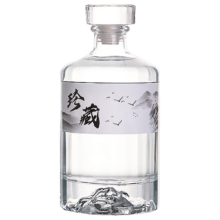 京东百亿补贴:拜杰 透明款观山白酒瓶500ML*2