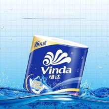 京东百亿补贴,Plus会员:维达（vinda）卷纸蓝色经典4层有芯卷纸10卷（提装）