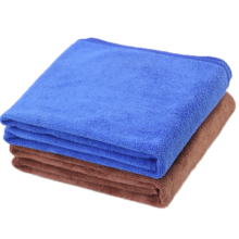 天气不错30*70加厚2条装洗车毛巾超细纤维擦车布擦车吸水清洁蓝咖汽车用品