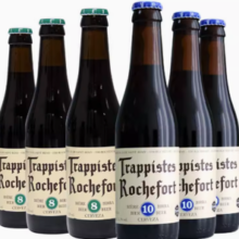 88VIP！Trappistes Rochefort 比利时罗斯福小麦精酿修道士啤酒8号10号各3瓶 330mlx6瓶￥74.24 5.0折 比上一次爆料降低 ￥13.9