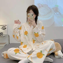 Joyncleon 婧麒 月子服 橘子色套装（无哺乳口）Jyz92018 L