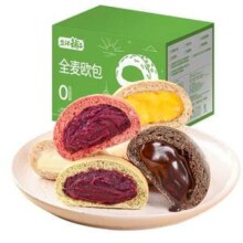 盐津铺子 全麦欧包 500g/10个