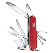 维氏瑞士军刀大当家15项功能水果刀多功能刀折叠刀红色1.4713