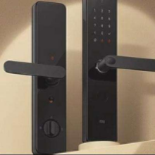 plus会员、京东百亿补贴：Xiaomi 小米 智能门锁 1S 碳素黑