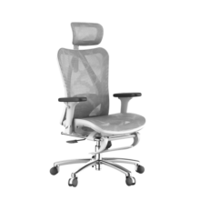 西昊 M57 人体工程学椅电脑椅办公椅电竞椅老板椅学生宿舍椅子座椅 M57【灰网+脚踏】