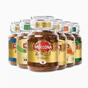 Moccona 摩可纳 经典8号 深度烘焙冻干黑咖啡 100g*2瓶