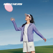 需首购礼金： Skechers  斯凯奇 女子连帽防晒休闲运动服