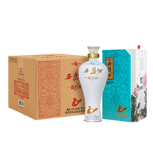 西凤酒国花瓷国潮白酒10年纪念版52度整箱装500ml*6瓶【3.8女王节】
