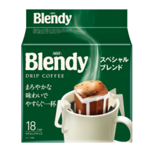 AGF 日本原装进口 Blendy 挂耳咖啡 原味咖啡 7g*18袋38元 (月销1000+)