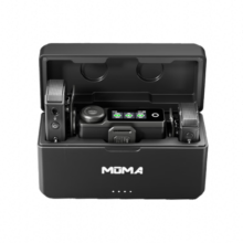 猛玛（MOMA）Lark Max一拖二无线领夹麦克风猛犸单反手机直播vlog视频户外采访收音麦1799元