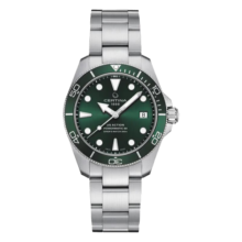 雪铁纳（Certina）瑞士手表小海龟自动机械腕表绿面小银龟送礼物C032.807.11.091.00