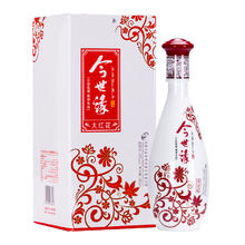 今世缘 大红花500ml*6瓶整箱装42度浓香型白酒纯粮口粮酒