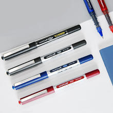 uni 三菱铅笔 三菱中性笔UB-150直液式走珠笔签字笔学生用刷题考试办公黑笔碳素0.5mm0.38mm