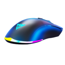 需首购、PIUS会员：牧马人 M1 有线鼠标 4800DPI RGB 黑色