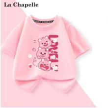 PLUS会员： La Chapelle 拉夏贝尔 儿童纯棉短袖t恤 拍2件