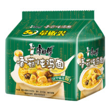 PLUS会员：康师傅 香菇炖鸡面 95g*5袋*2件