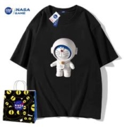 3NASA联名男女同款潮牌纯棉T恤短袖