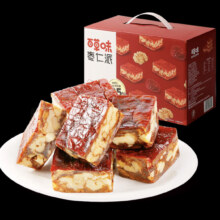 京东夜黑风高：百草味 枣仁派 枣夹核桃 枣仁派500g*1箱