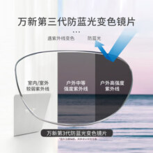 Charmant夏蒙眼镜商务系列变色镜框配近视眼镜男眼镜框架大框眼镜女 CH29706 BL(深蓝色)  配万新睿思非球面1.56变灰色