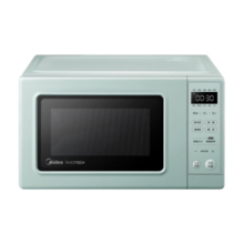 美的（Midea） 700W大功率 20L智能微波炉 节能低噪音微波杀菌 淡雅绿 PM2005
