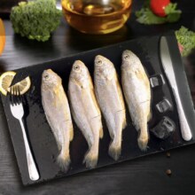 需首购：三都港 冷冻三去小黄花鱼500g