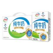 yili 伊利 纯牛奶250ml*24盒/箱 全脂牛奶 优质乳蛋白 12月产