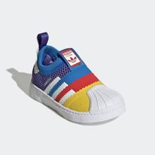adidas 阿迪达斯 官方三叶草SUPERSTAR 360 2.0男女婴童贝壳头学步鞋GY9196 GY9197
