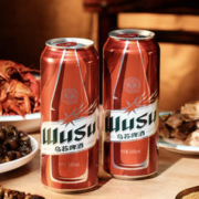 WUSU 乌苏啤酒 红乌苏500ml*12罐装听整箱啤酒