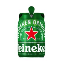 需福袋，88VIP:喜力啤酒荷兰原装进口 铁金刚5L*1桶