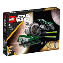 LEGO 乐高 积木星球大战75360尤达绝地星际战斗机8岁+儿童玩具生日礼物