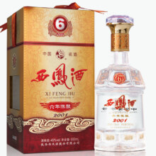 PLUS会员：西凤  西凤酒   凤香型白酒 45%vol 500mL 1盒 单盒装