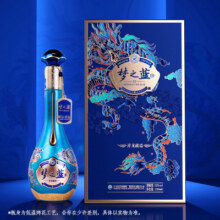 YANGHE 洋河 梦之蓝祥龙献瑞2024龙年生肖 绵柔白酒 52度 550mL 1盒 2.14正月初五纪念